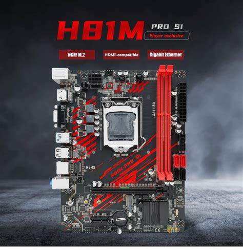h81 mobo|MACHINIST LGA 1150 Motherboard, H81 Micro ATX .